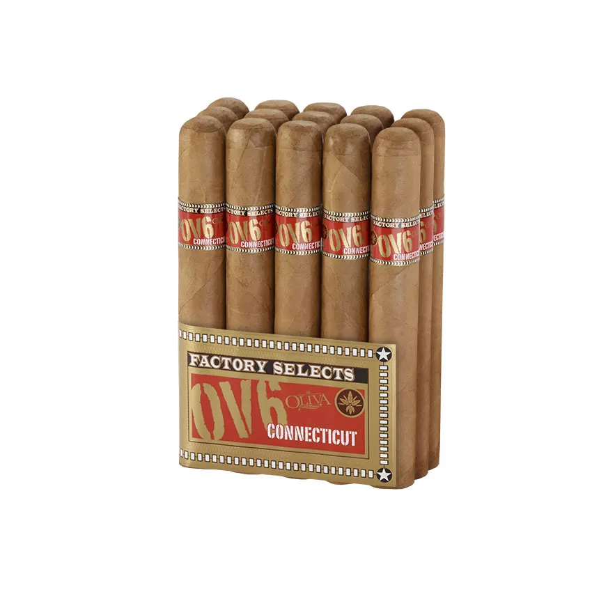 Oliva Factory Selects Connecticut 5 x 50 Natural cigar listing