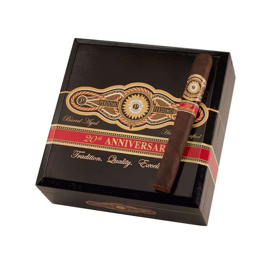 Perdomo 20th Anniversary Maduro Churchill cigar listing