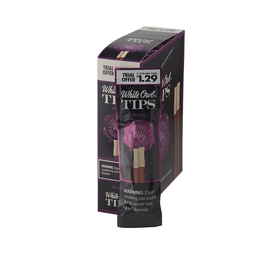 White Owl Tips 15/2 Wine Natural cigar listing