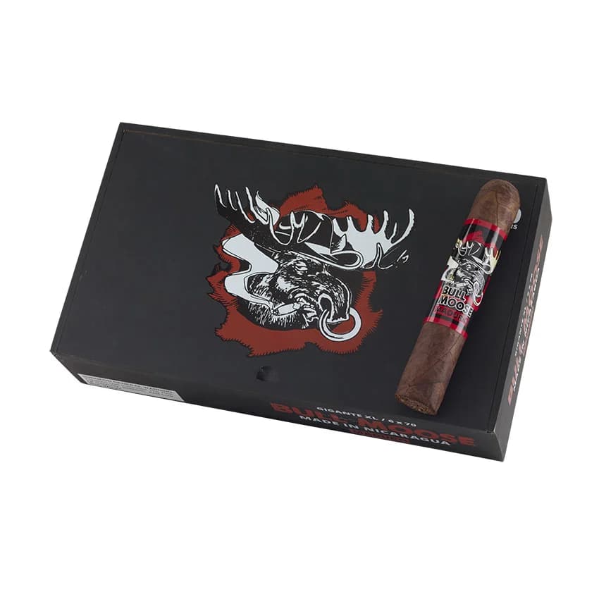 Chillin Moose Bull Moose Gigante XL Maduro cigar listing
