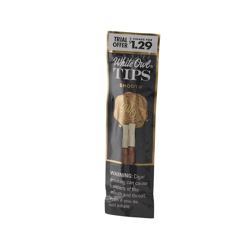 White Owl Tips 15/2 Smooth Natural cigar listing