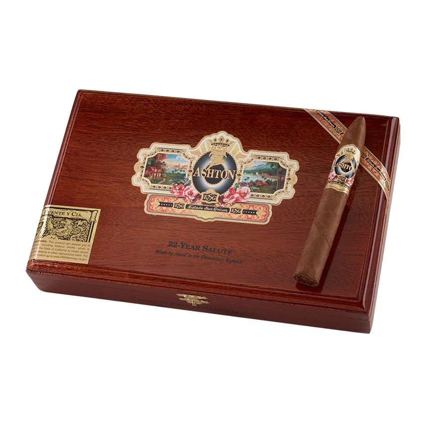 Ashton Estate Sun Grown 22 Year Salute Natural cigar listing