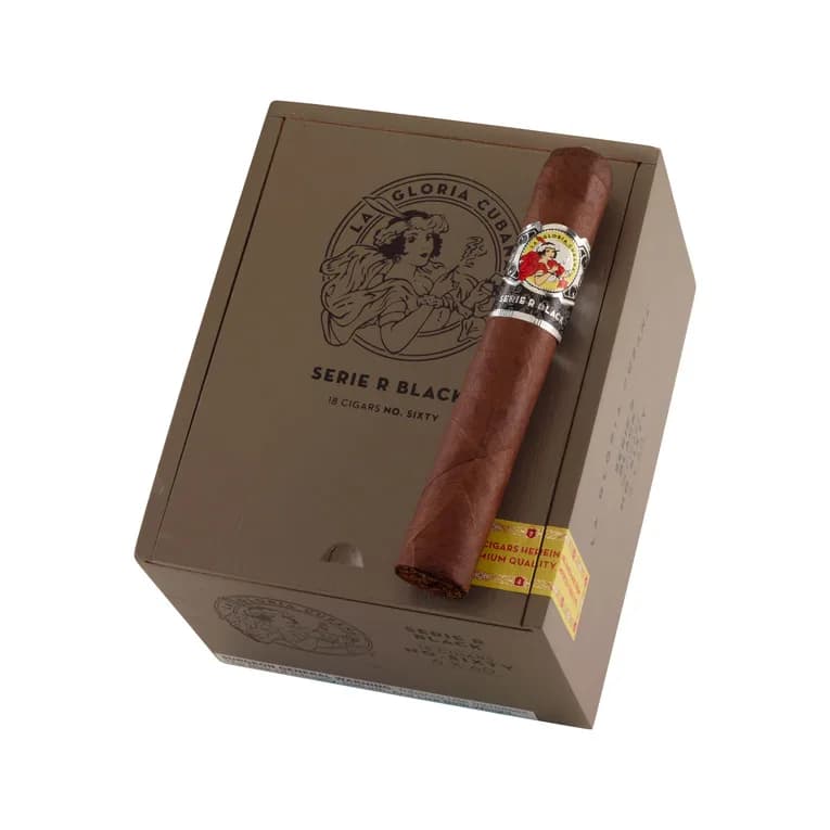 La Gloria Cubana Serie R Black No. 60 Dark Natural cigar listing