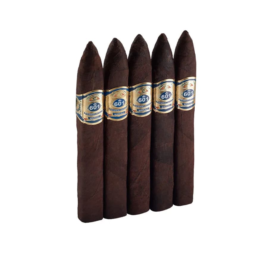 601 Blue Label Torpedo Maduro cigar listing