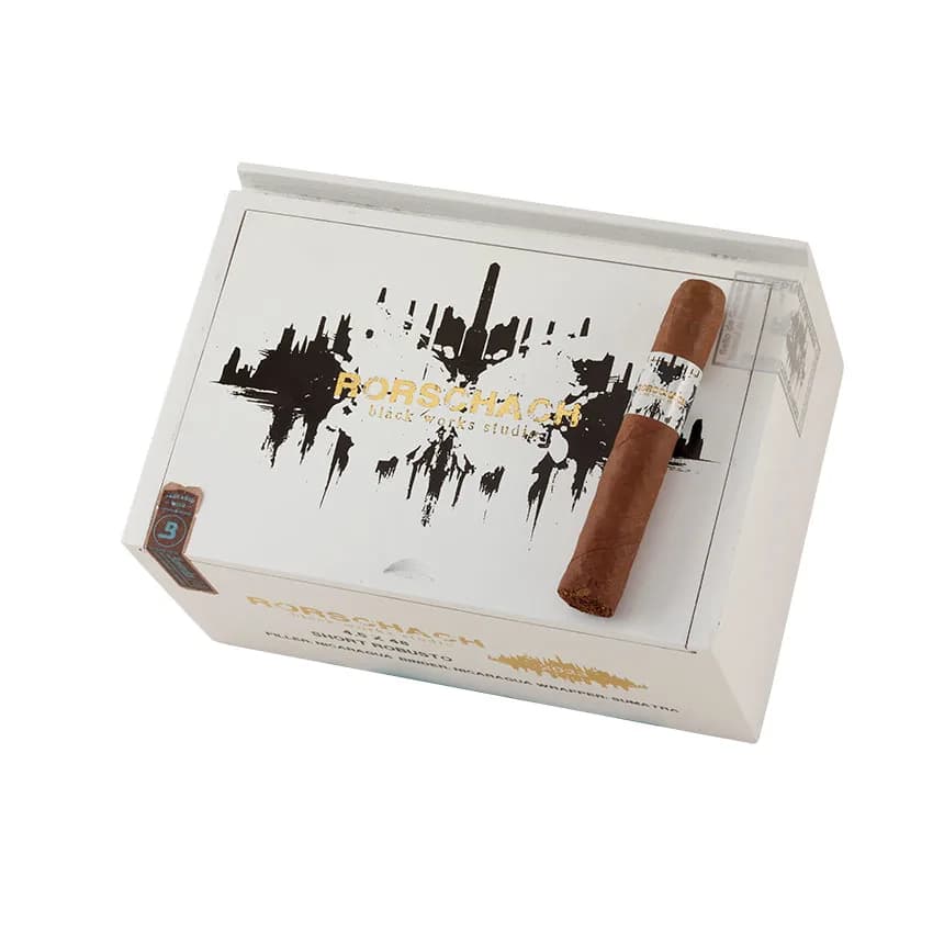 Black Works Studio Rorschach Sumatra Short Robusto Maduro cigar listing