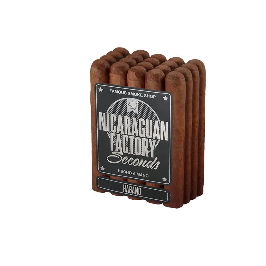 Nicaraguan Factory Seconds by Fuego Churchill Habano Natural cigar listing