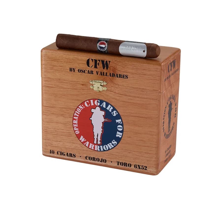Oscar Valladares Limited Edition Cigars Cigars For Warriors Natural cigar listing