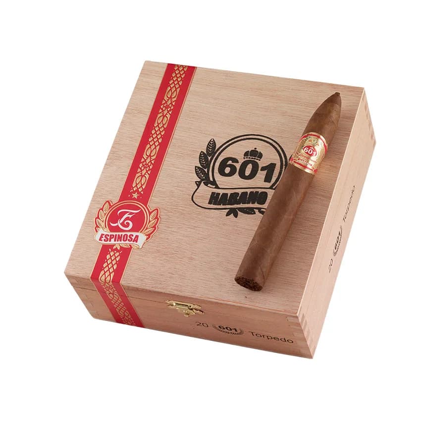 601 Red Label Habano Torpedo Natural cigar listing