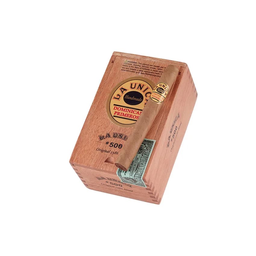 La Unica Cabinet #500 Natural cigar listing