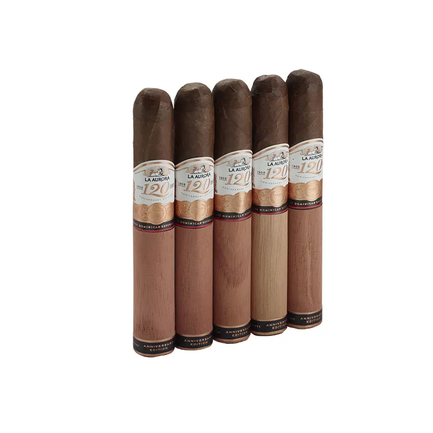 La Aurora 120 Anniversary Toro Natural cigar listing