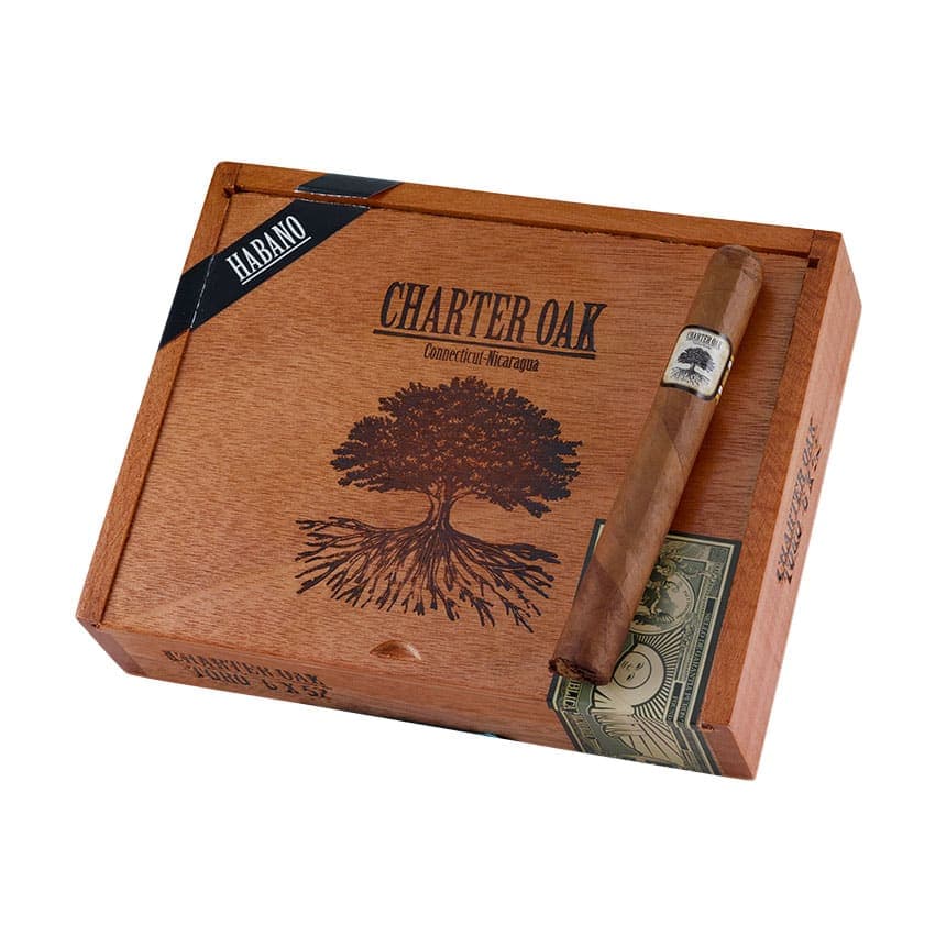 Charter Oak Habano Toro Natural cigar listing