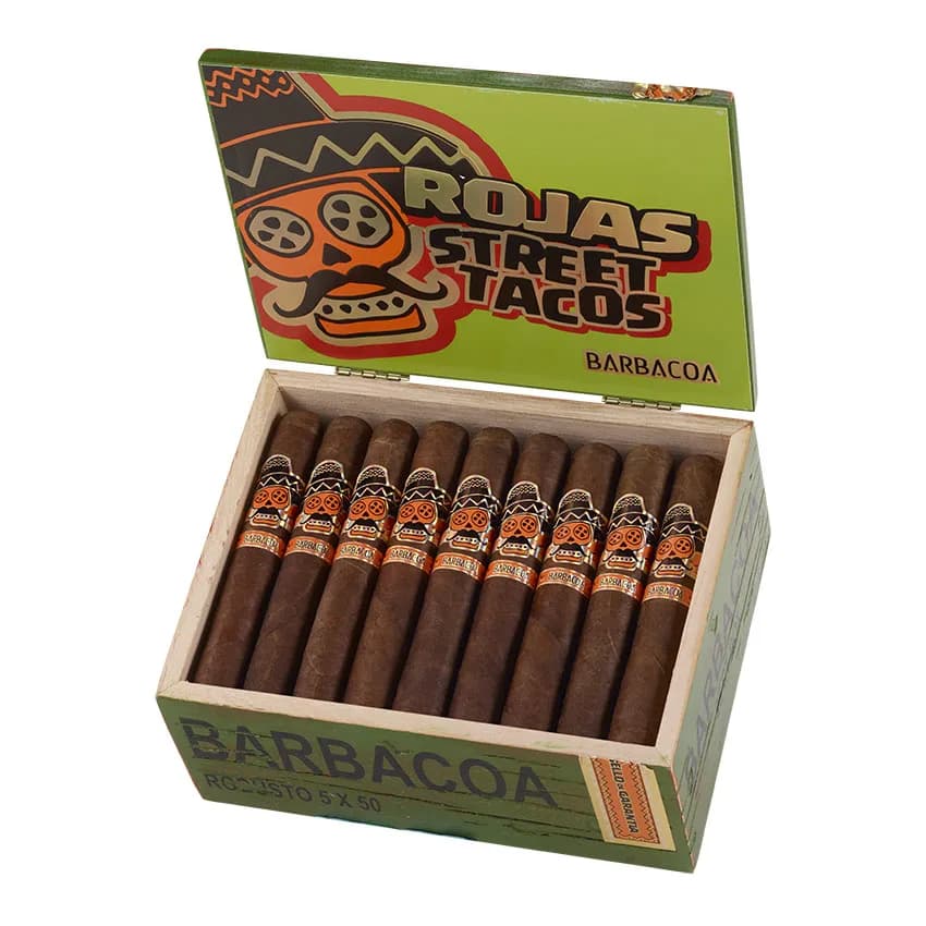Rojas Street Tacos Barbacoa Robusto Dark Natural cigar listing