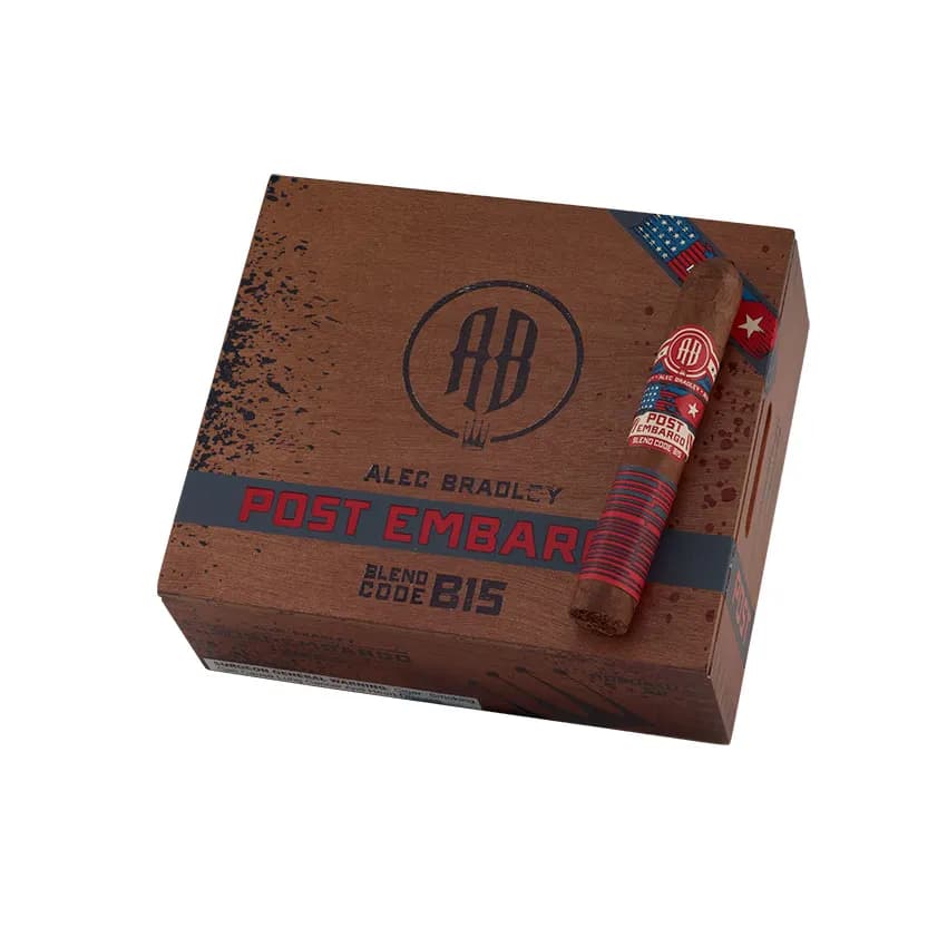 Alec Bradley Post Embargo Blend Code B15 Robusto Not Available cigar listing