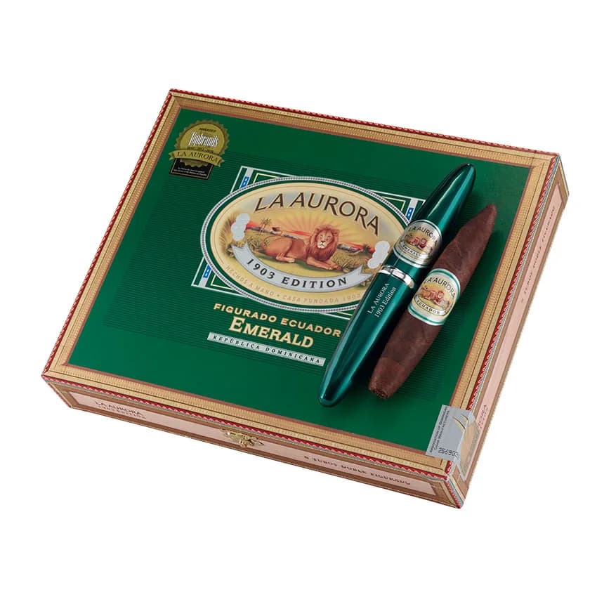 La Aurora Preferidos Emerald Ecuadorian Sungrown #2 Tubes Natural cigar listing