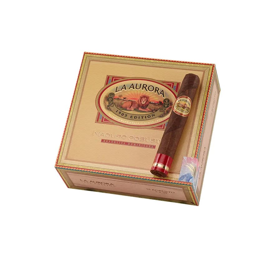 La Aurora Preferidos 1903 Ruby Brazilian Maduro Robusto cigar listing