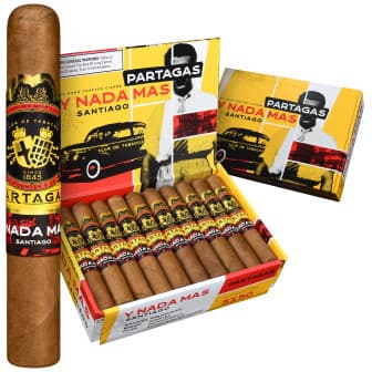 Partagas y Nada Mas Robusto 5 Pack cigar listing