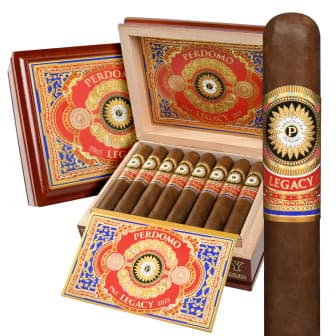 Perdomo Legacy Shade Grown Robusto 5 Pack cigar listing